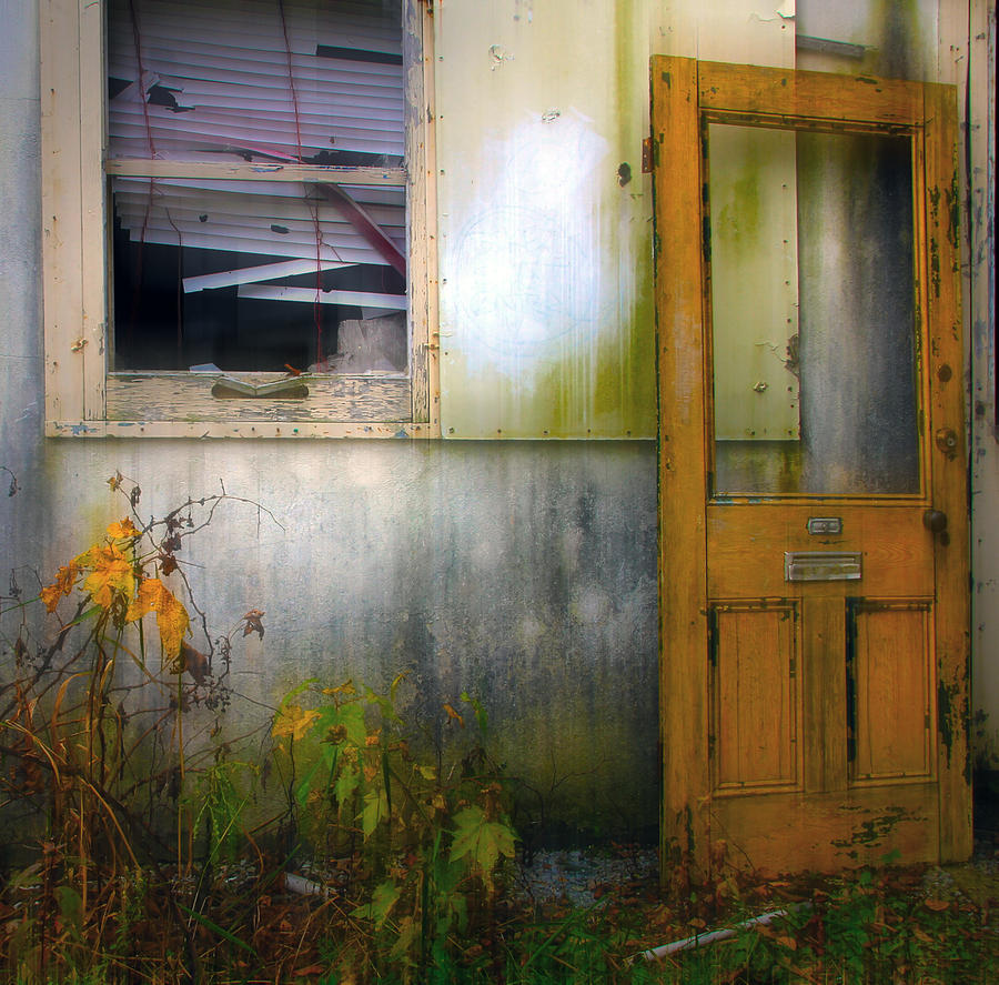 Yellow Door Photograph by Jim Vance