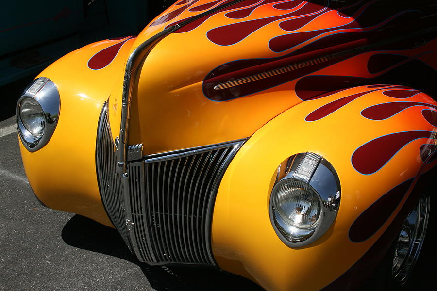 Yellow Flames Photograph by Douglas Miller