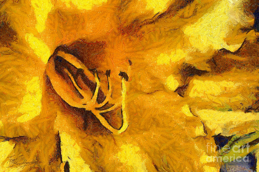 Yellow Flower 2 Photograph by Tom Brickhouse