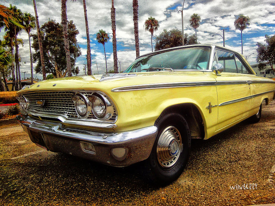 Yellow Ford Digital Art by Bob Winberry