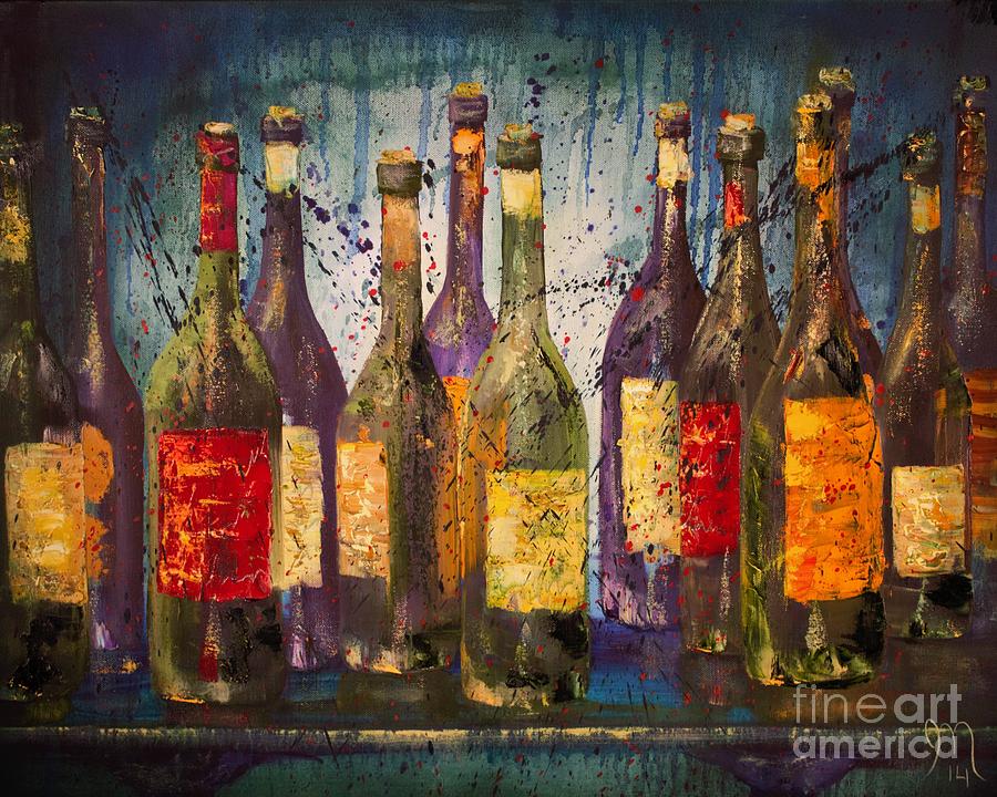 Yellow Label Painting By Jodi Monahan - Fine Art America