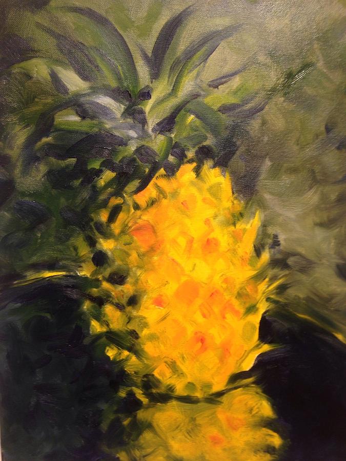 Yellow Light Painting by Karen Carmean