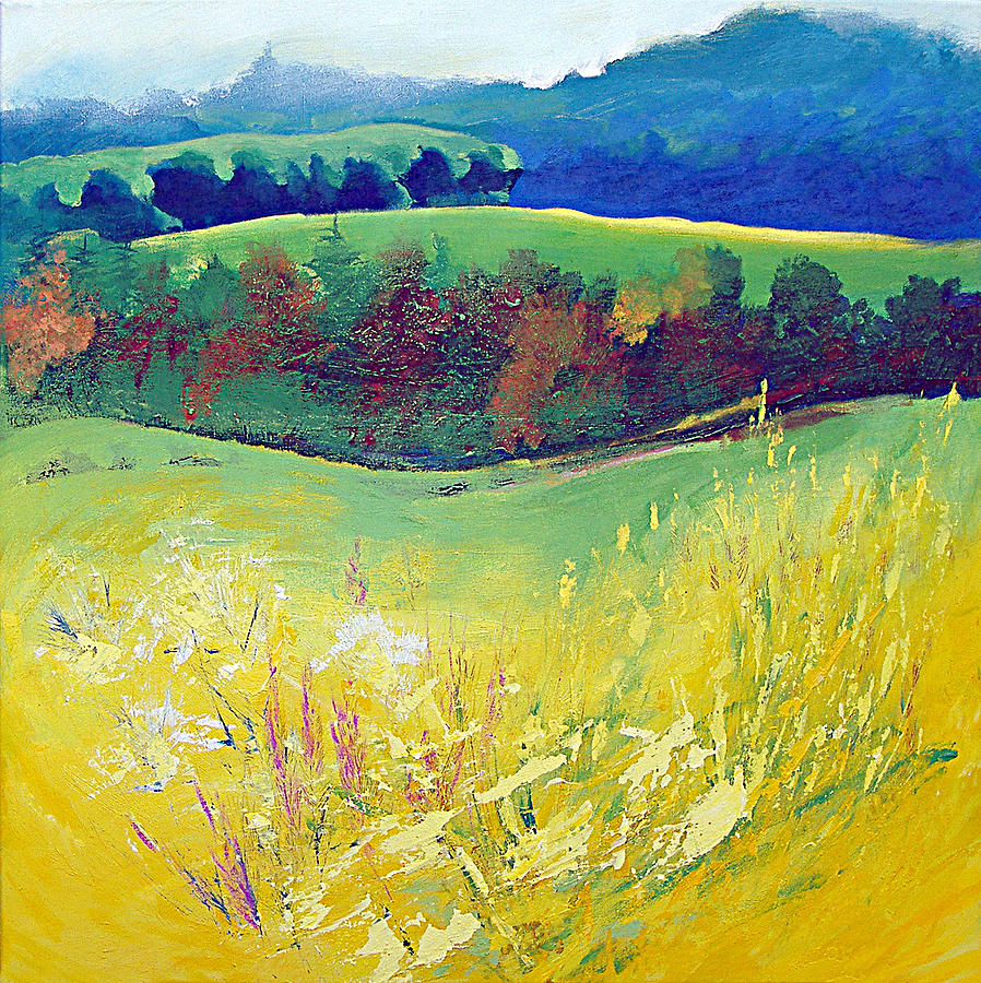 Summer Painting - Yellow Meadow by Neil McBride