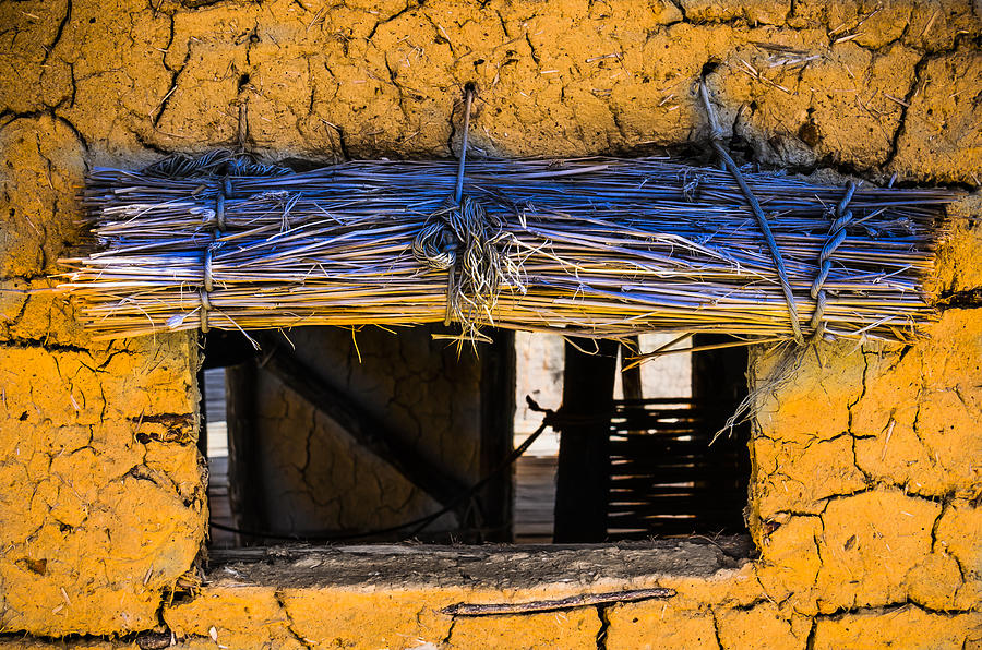 Architecture Photograph - Yellow Mud Hut by Sotiris Filippou