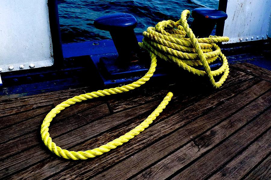 Yellow Rope Photograph