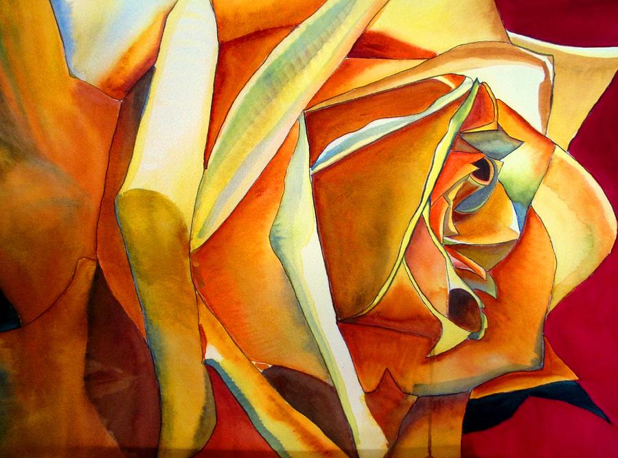 Rose Painting - Yellow Rose by Sacha Grossel Rose Painting - Yellow Rose by Sacha Grossel