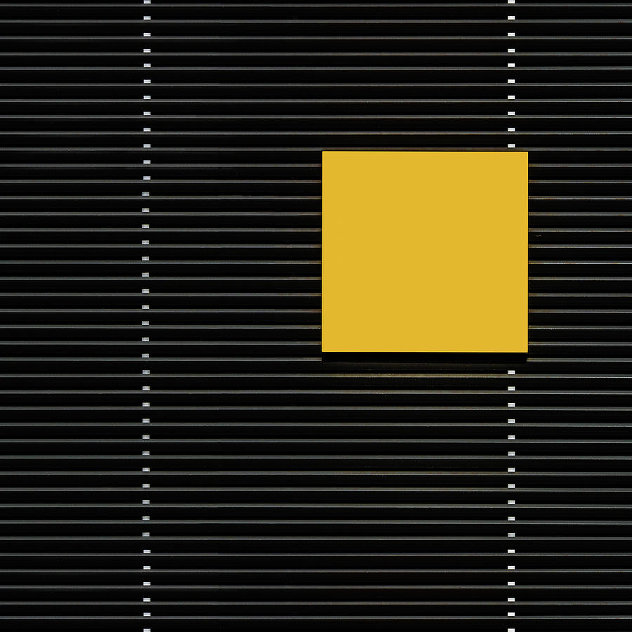 Yellow Square Photograph by Luc Vangindertael (lagrange)
