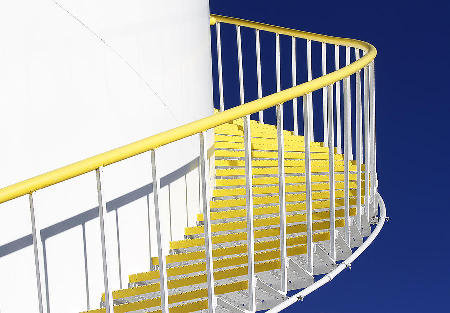 Yellow Steps 2 Photograph by Robert Woodward