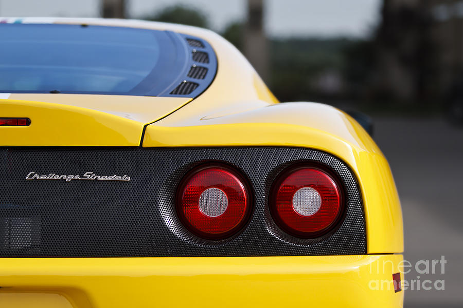 Yellow Stradale Photograph by Dennis Hedberg