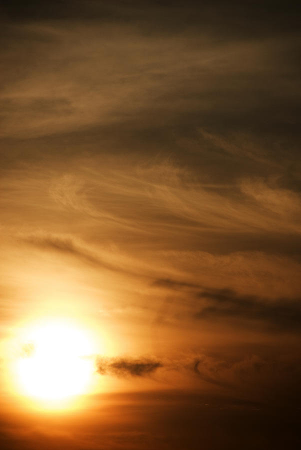 Yellow Sun Photograph by Rajiv Chopra