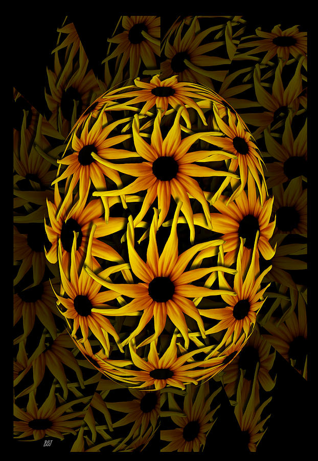 Egg Photograph - Yellow Sunflower Seed by Barbara St Jean