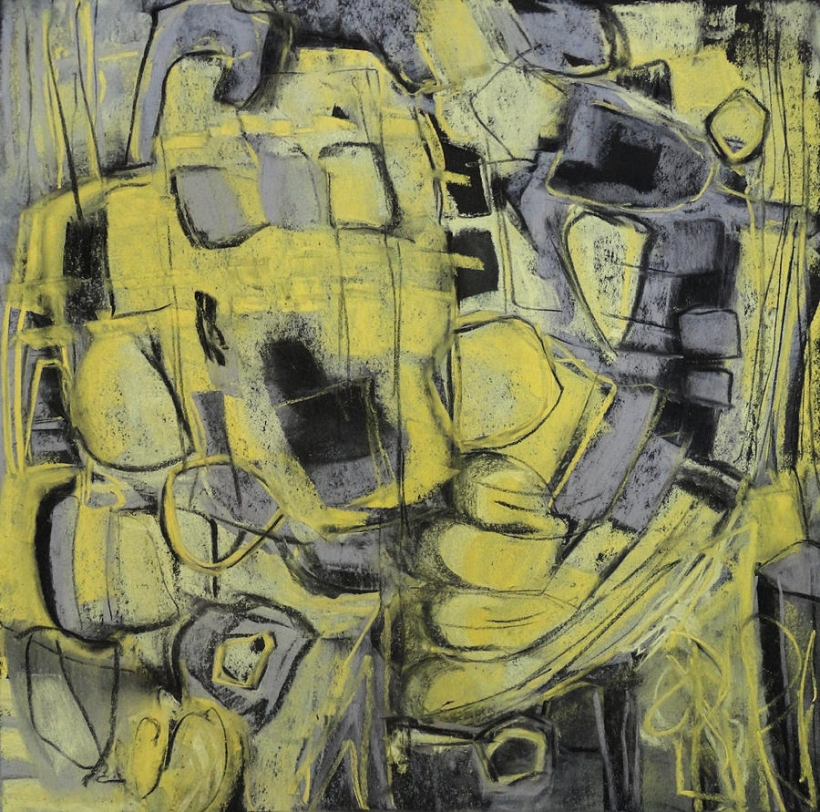 Yellow Trip Painting by Katie Black