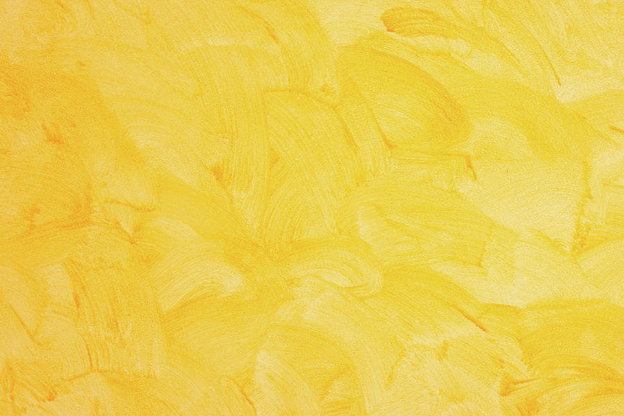 Yellow Wall Background Photograph by Zodebala