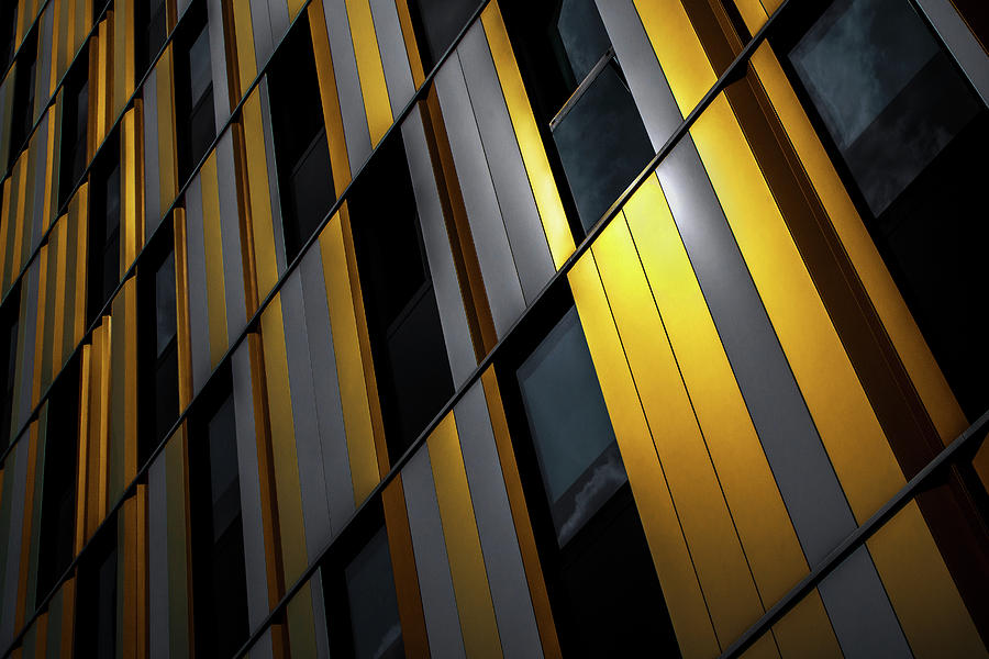 Yellow Wall Photograph by Gilbert Claes