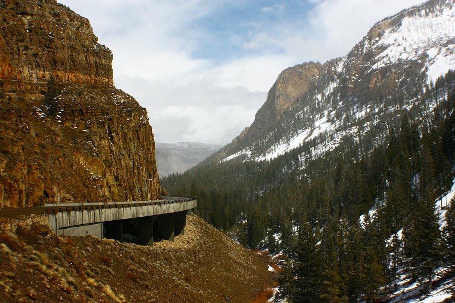 Yellowstone Highways Photograph by Jon Emery
