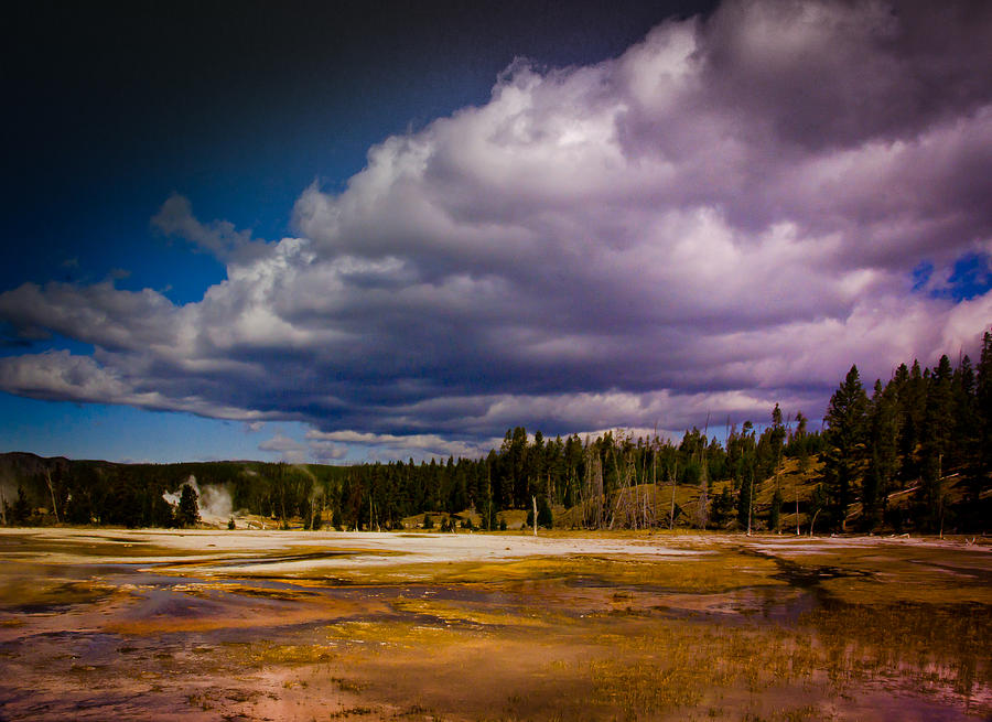 Yellowstone in October Photograph by Janis Knight
