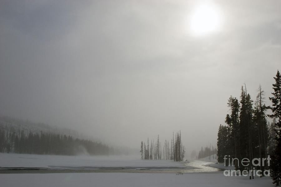 Yellowstone in Winter Photograph by Jim West