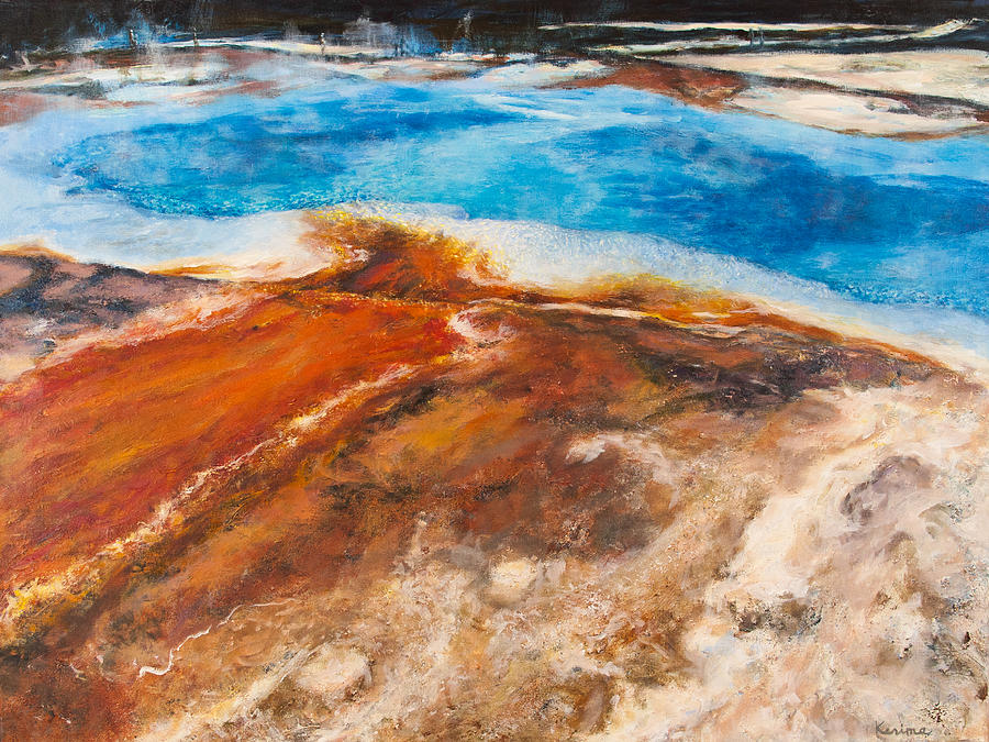 Yellowstone No. 2 Painting by Kerima Swain