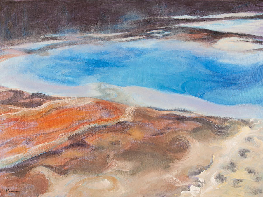 Yellowstone Number 4 Painting by Kerima Swain