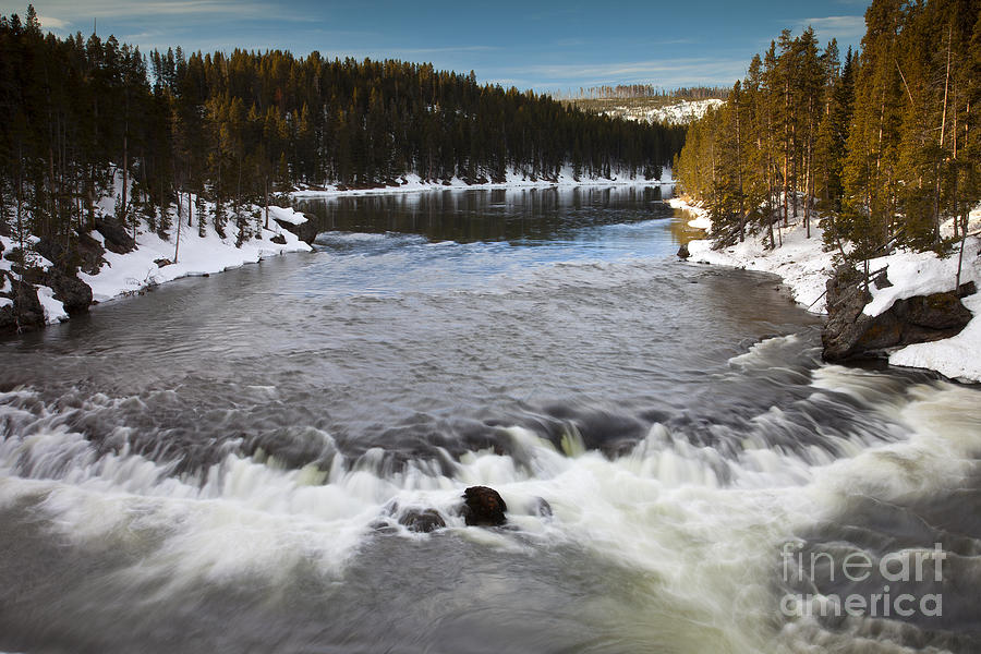 Yellowstone River Photograph by Aaron Whittemore