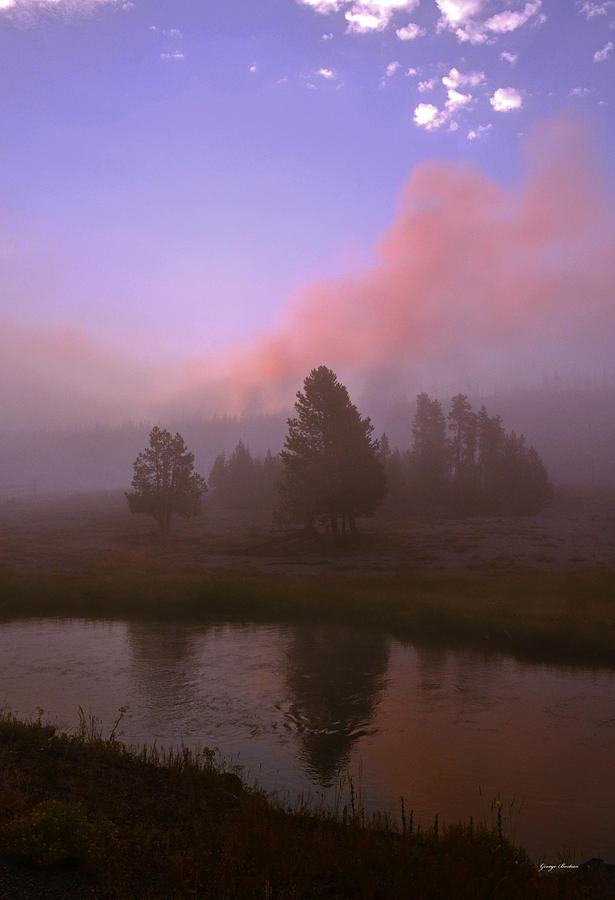 Yellowstone Sunrise 001 Photograph by George Bostian