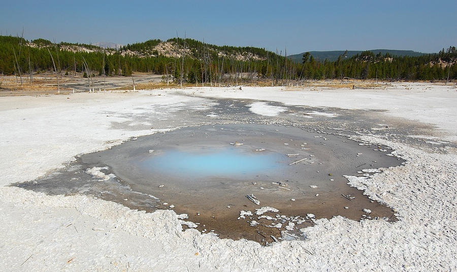 Yellowstone National Park Photograph - Yellowstone The Pearl by Debra Thompson