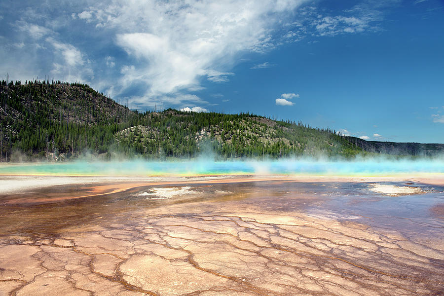 Yellowstones Amazing Colors Photograph by Gail Shotlander