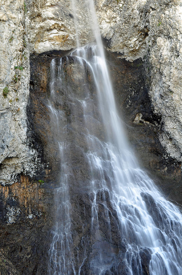 Yellowstones Fairy Falls Photograph by Bruce Gourley
