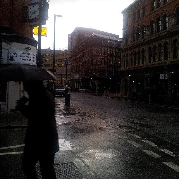 Yep This Is Manchester...wet Wet Wet Photograph by Abbie Shores