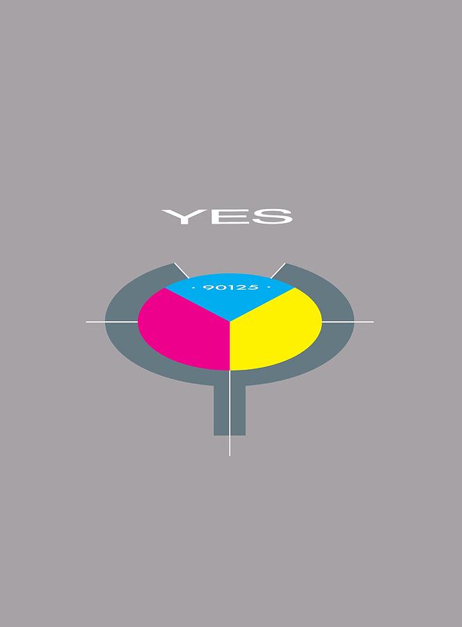 Abstract Digital Art - Yes - 90125 by Brand A