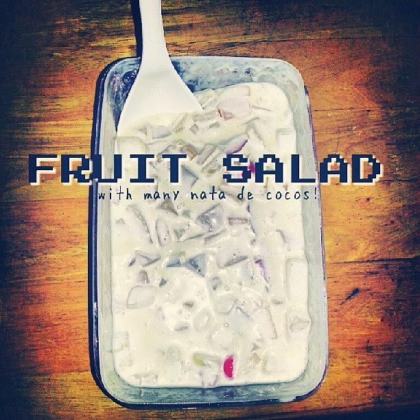 Fruit Photograph - Yes. I Love Fruit Salads With Latsa by Ariele Infantado