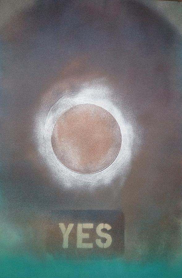YES Painting by Rosemarie Jauch