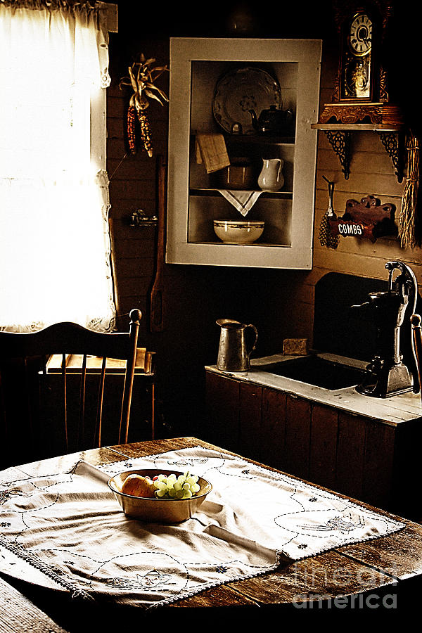 Yesteryears Kitchen Photograph by Lincoln Rogers