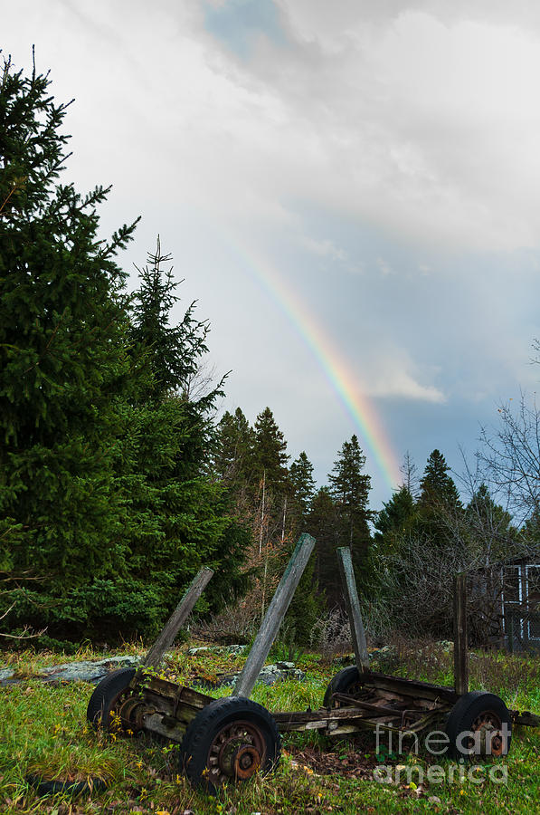 Yesteryears Rainbow Photograph by Cheryl Baxter