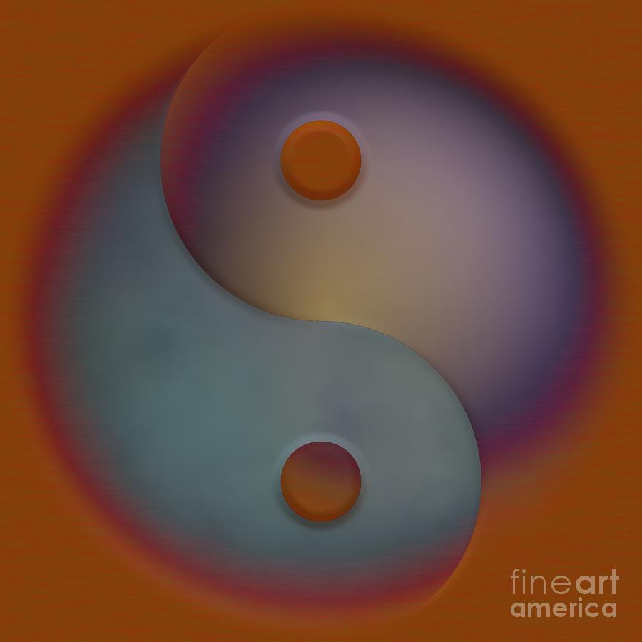 Ying Yang Digital Art - Yin and Yang  by Liane Wright