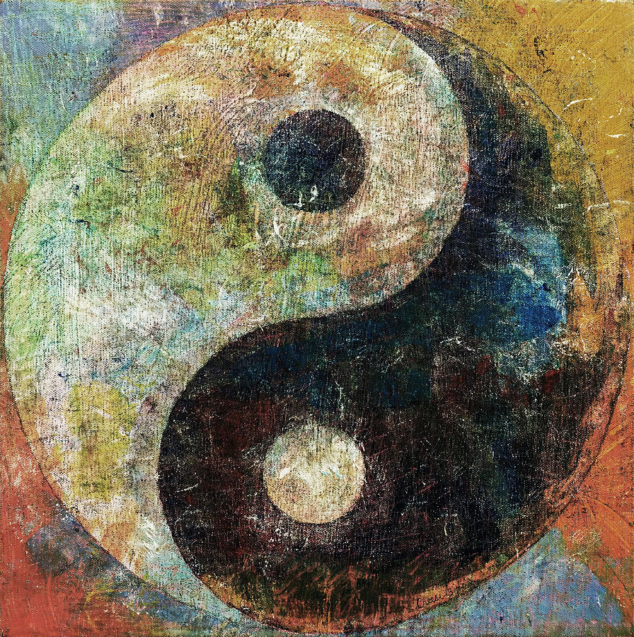 Yin and Yang Painting by Michael Creese