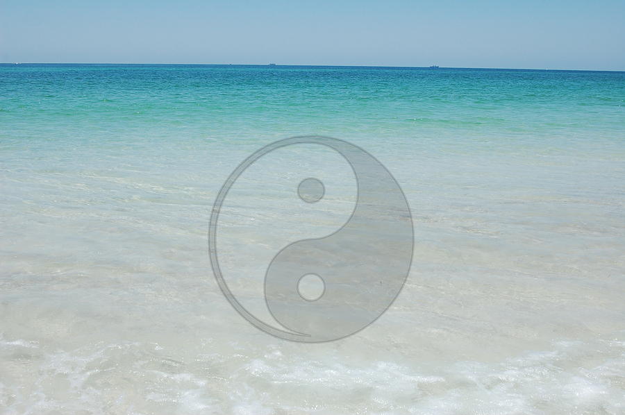 Ying Yang Beach Photograph by May Photography - Fine Art America