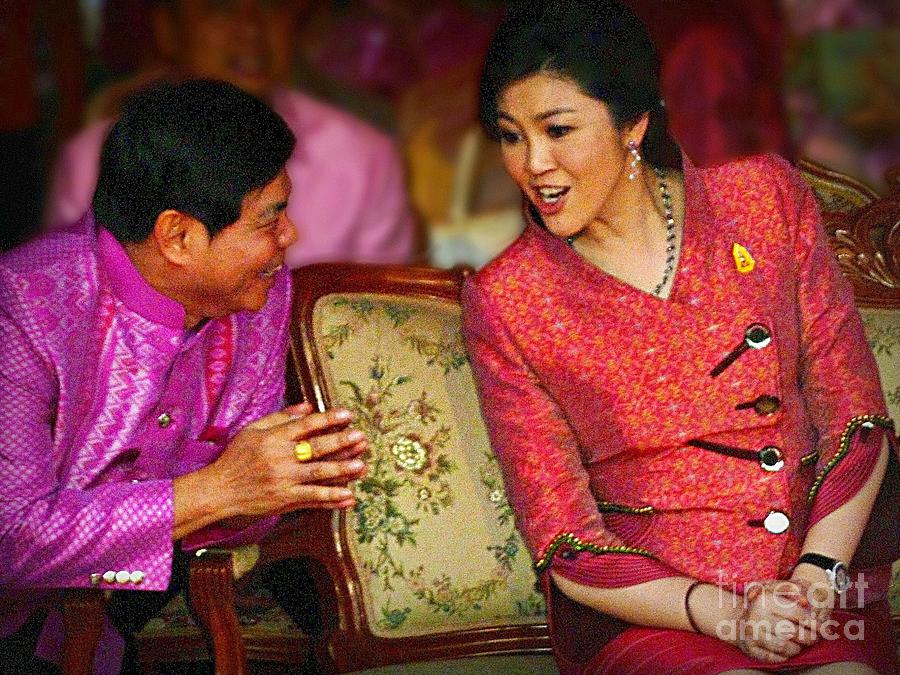 Yingluck Shinawatra Photograph by Ian Gledhill