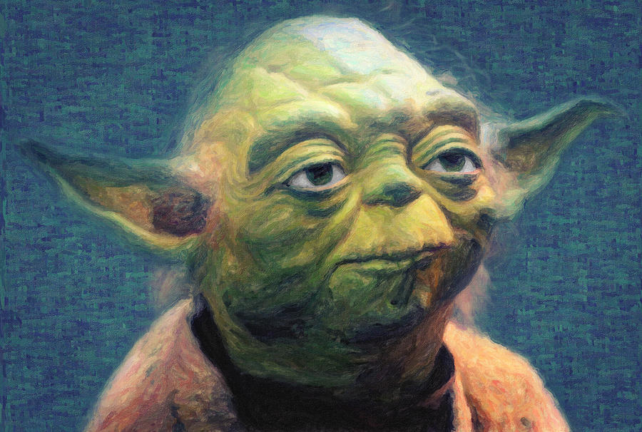 Yoda Painting by Hoolst Design