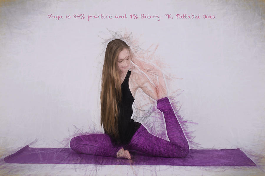 Yoga Yogi Pose Photograph by David Haskett II