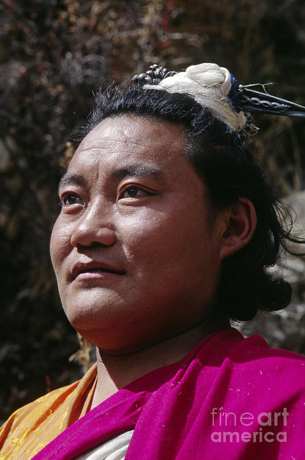 Yogi Lundup Dorje - Tibet Photograph by Craig Lovell