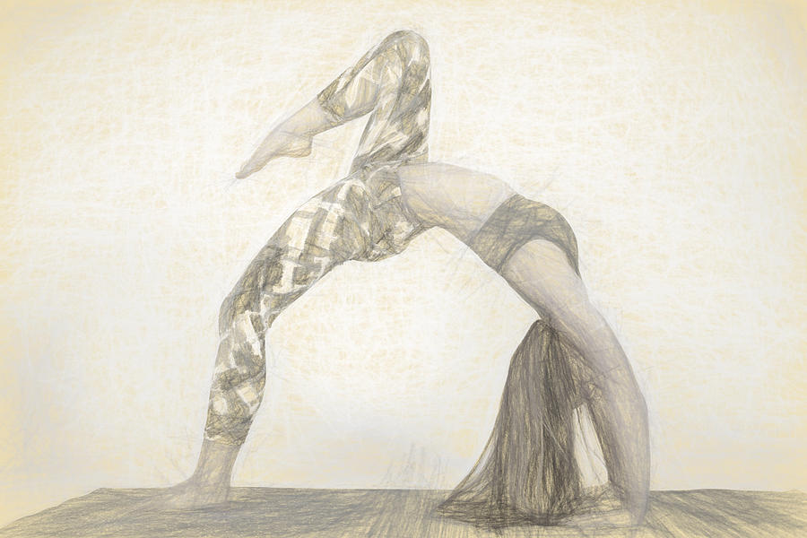 Yogi Yoga Meditation Woman Photograph by David Haskett II