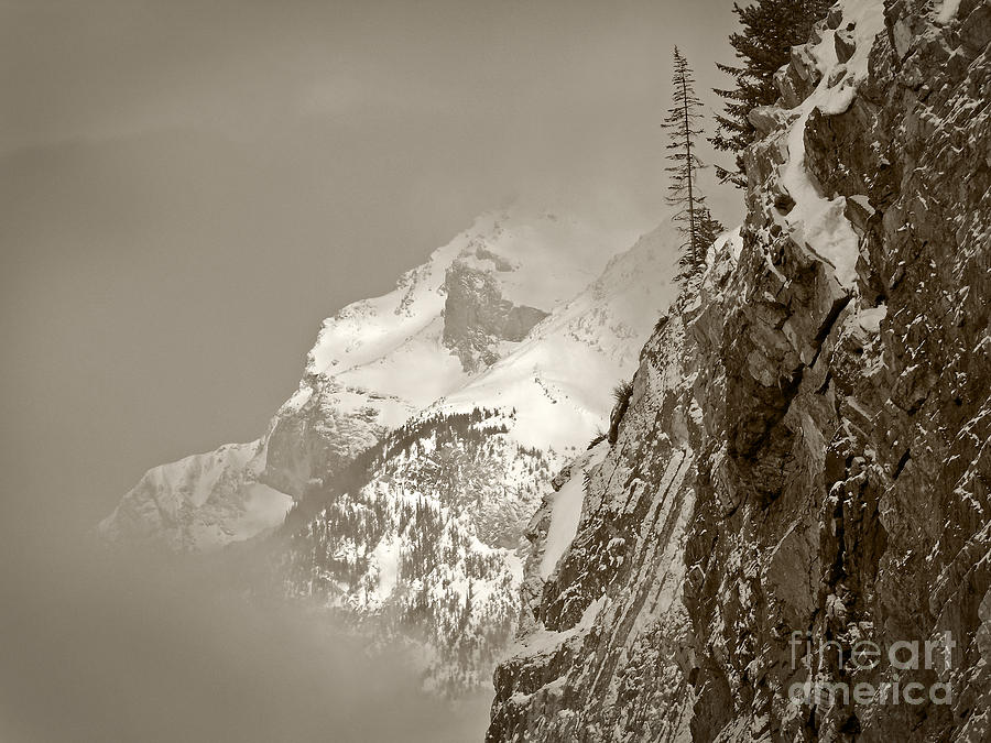 Mountain Photograph - Yoho Rocky Mountains by Inge Riis McDonald