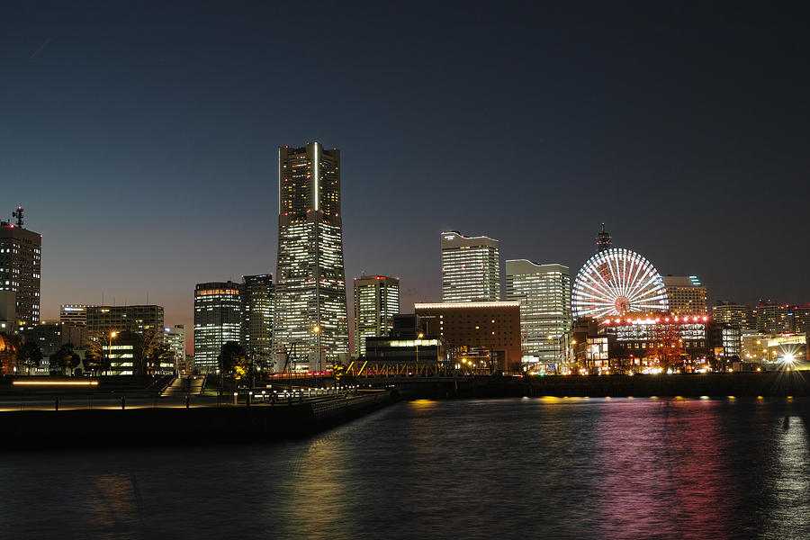 Yokohama Night View Photograph by By Tddch