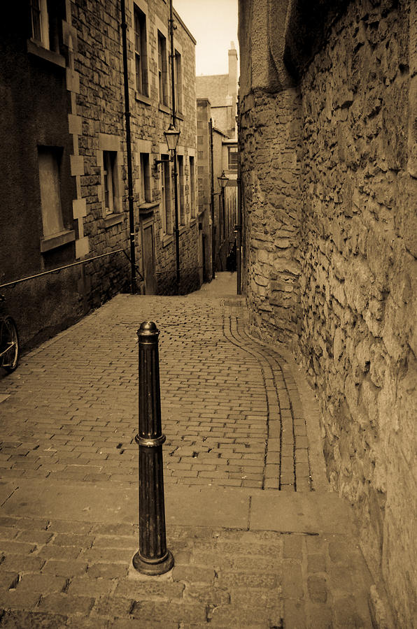 York Alley Photograph by Ross Henton