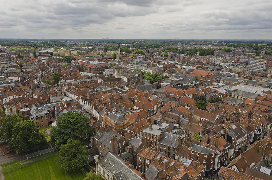 York from York Minster Tower II Photograph by Pablo Lopez