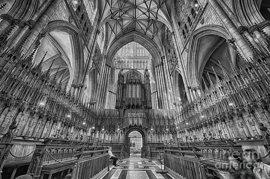 York Minster Duotone I Photograph by Jack Torcello