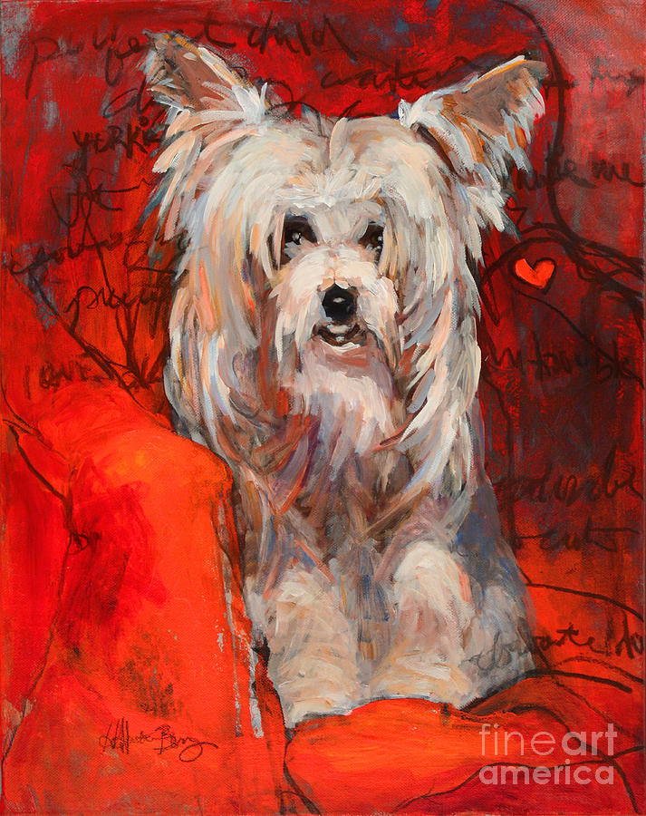 Yorkie by Holly Hunter Berry Yorkie by Holly Hunter Berry