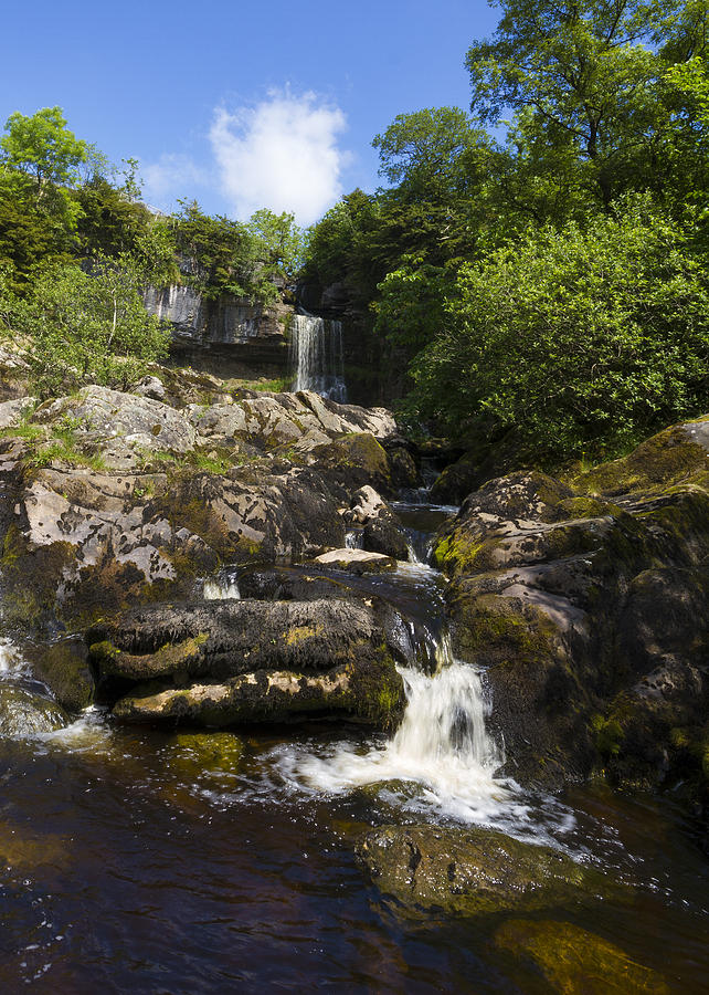 Yorkshire Dales Waterfall Photograph