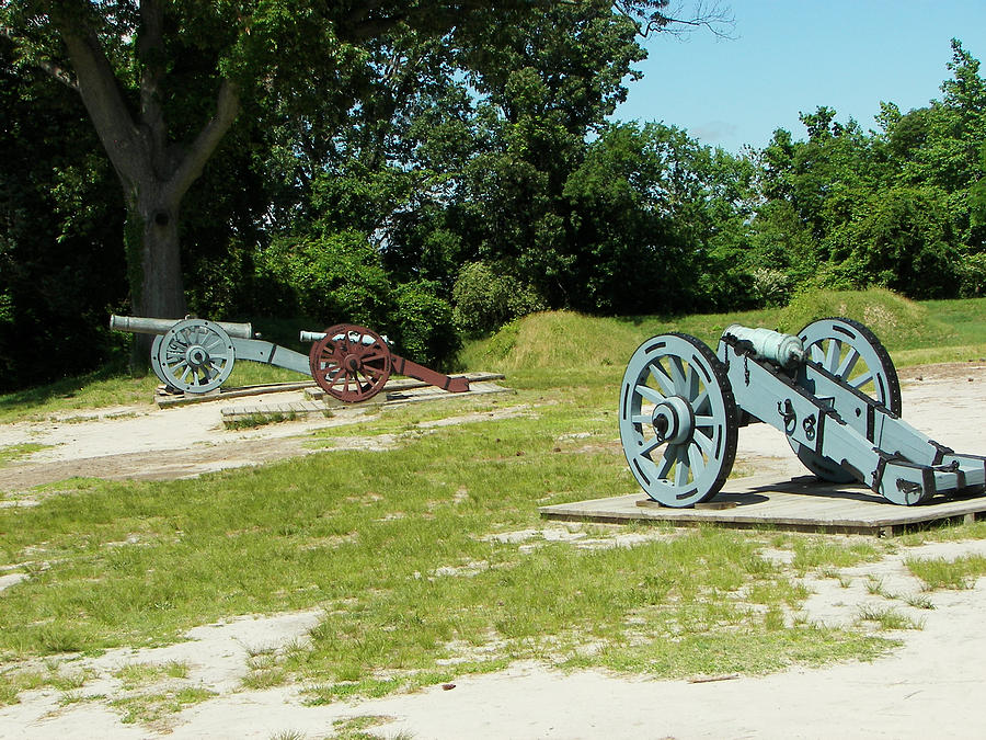 Yorktown Artillery  Photograph by Daniel Hebard